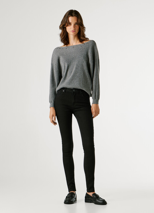 MID-RISE SKINNY FIT JEANS - REGENT