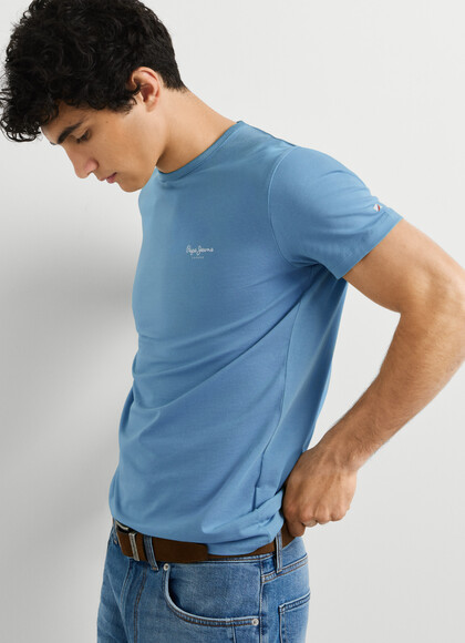 SLIM FIT LOGO PRINT T-SHIRT