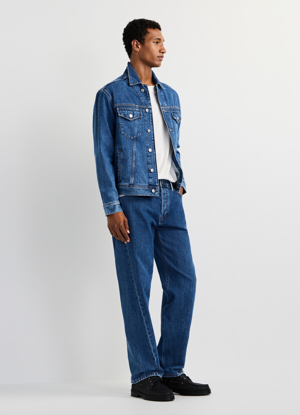 RELAXED FIT MID-RISE JEANS - BEXLEY