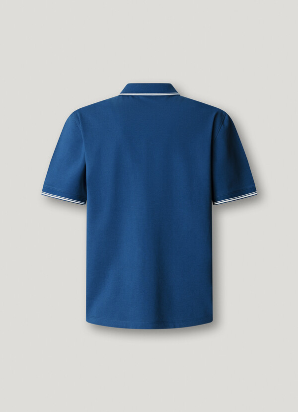 REGULAR FIT PIQU&Eacute; POLO