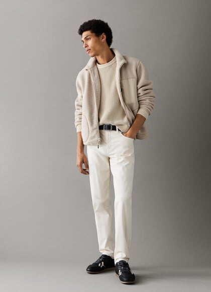 TAPER FIT 5-POCKET TROUSERS