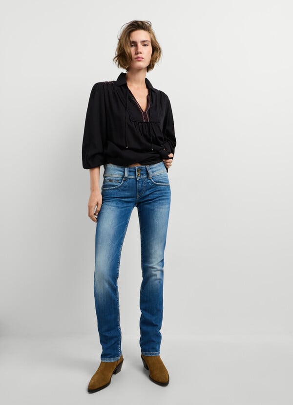 GEN - MID-RISE SLIM FIT JEANS