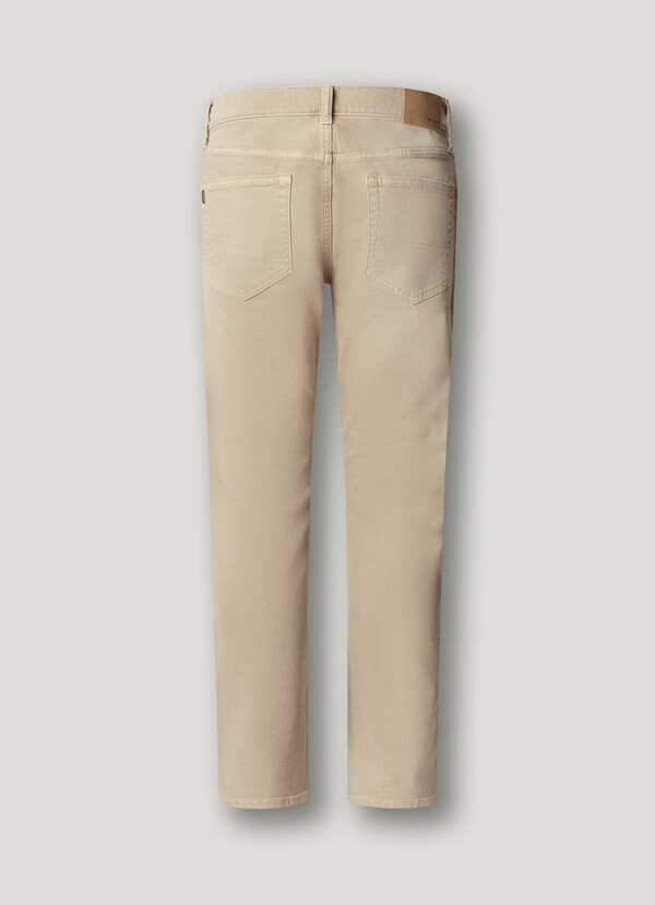 STANLEY- TAPER FIT MID-RISE JEANS