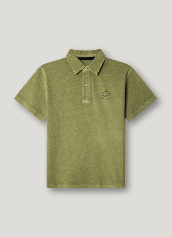 GARMENT DYED REGULAR FIT POLO