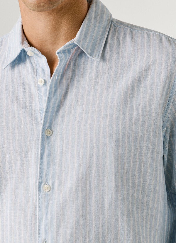 REGULAR FIT STRIPED SHIRT