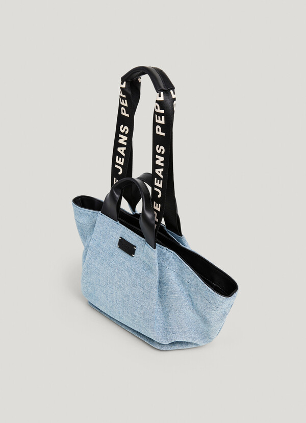 SHOPPER BAG WITH EMBOSSED LOGO