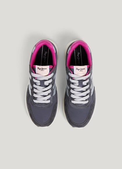 COMBINED GLITTER DETAIL TRAINERS