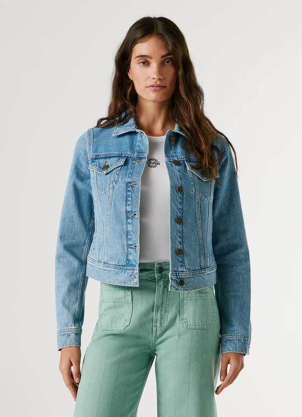 SLIM FIT DENIM JACKET