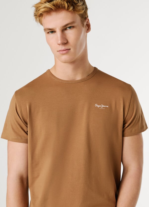 SLIM FIT LOGO PRINT T-SHIRT