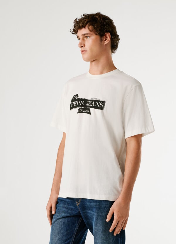 REGULAR FIT LOGO PRINT T-SHIRT
