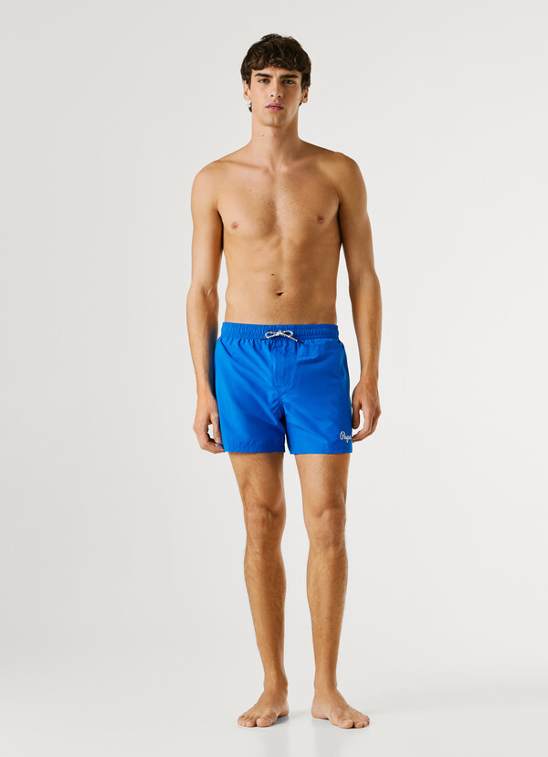 PRINTED LOGO SWIM SHORTS
