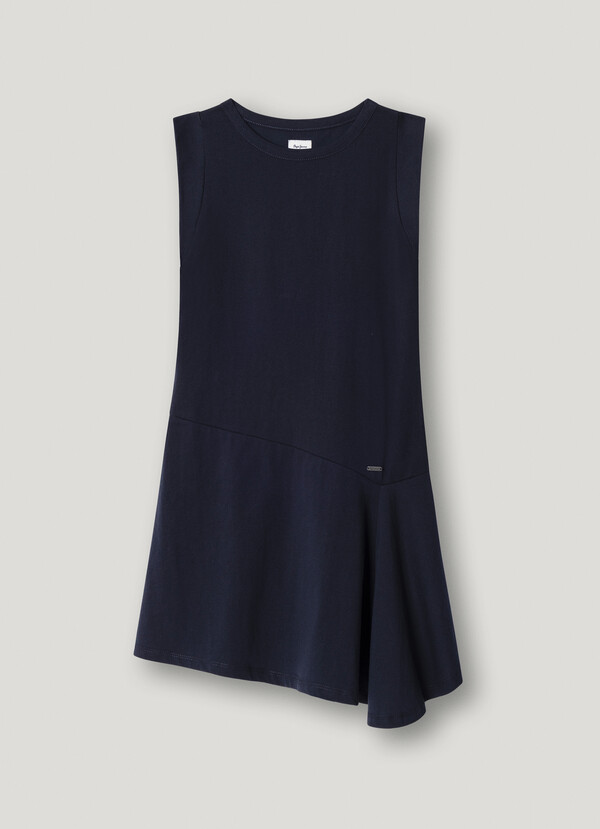 CREW NECK MINI DRESS