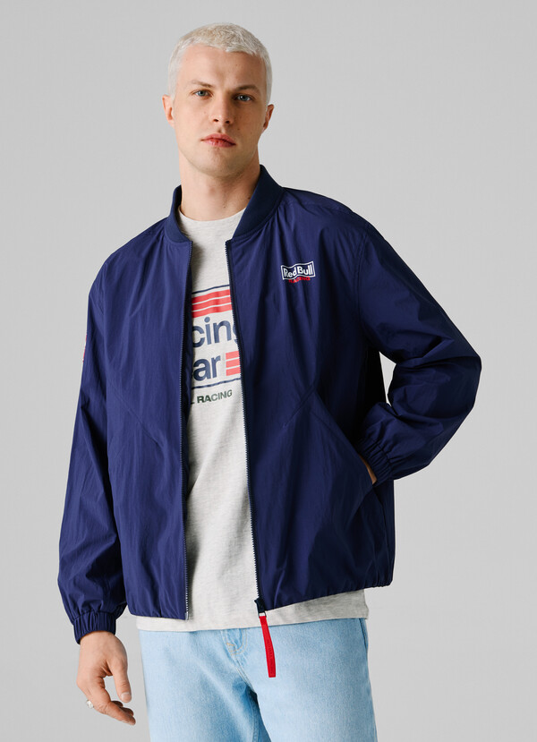 BACK PRINT BOMBER JACKET