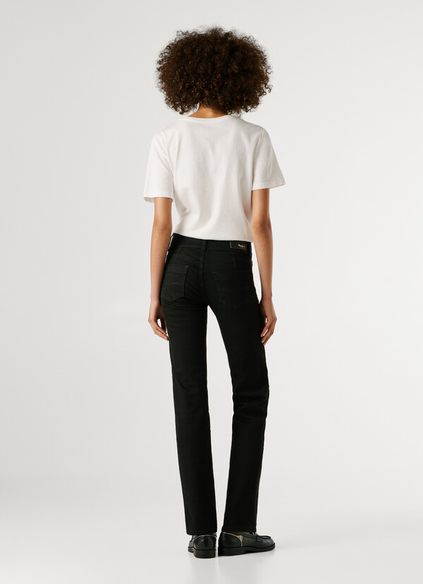 BERYL- MID-RISE STRAIGHT FIT JEANS