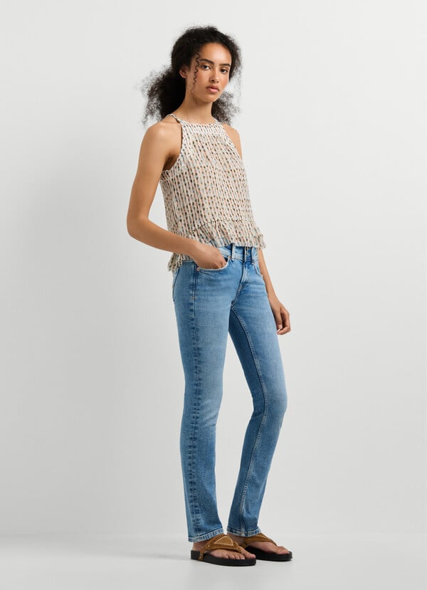 VENUS - LOW-RISE SLIM FIT JEANS