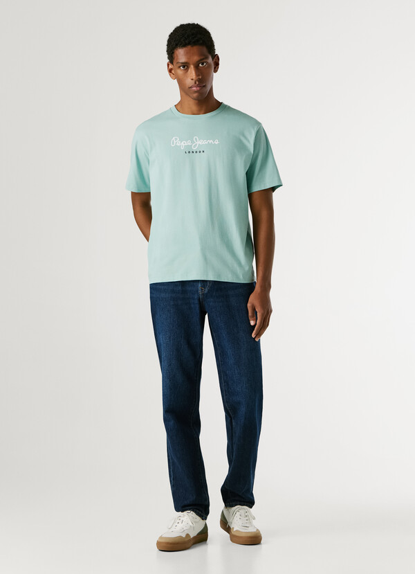 REGULAR FIT LOGO PRINT T-SHIRT