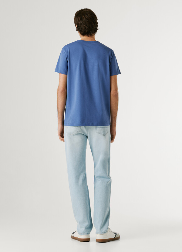 SLIM FIT LOGO PRINT T-SHIRT