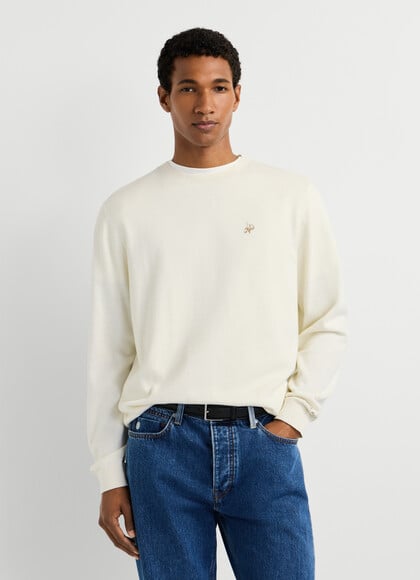 REGULAR FIT CREW NECK JUMPER