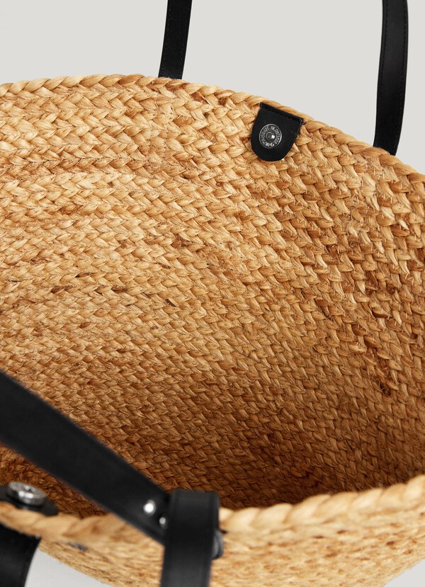 SHOPPER BAG IN JUTE