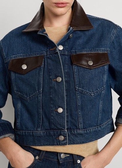 RELAXED FIT DENIM JACKET