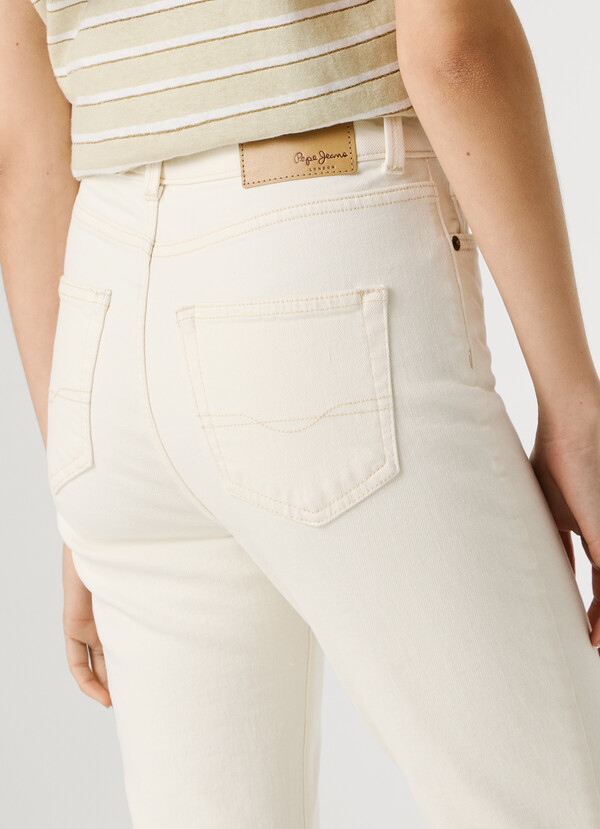 HIGH-RISE FLARE FIT JEANS - DION