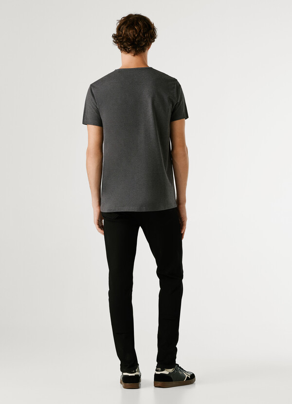 SLIM FIT LOGO PRINT T-SHIRT