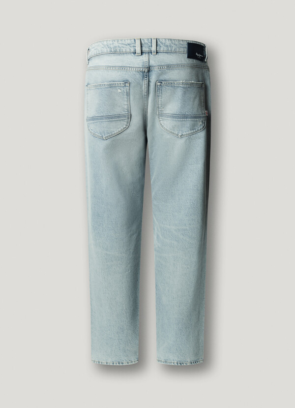 CASH - STRAIGHT FIT MID-RISE JEANS