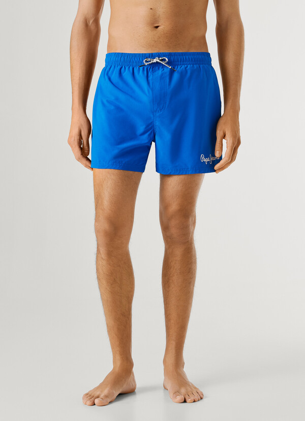 PRINTED LOGO SWIM SHORTS