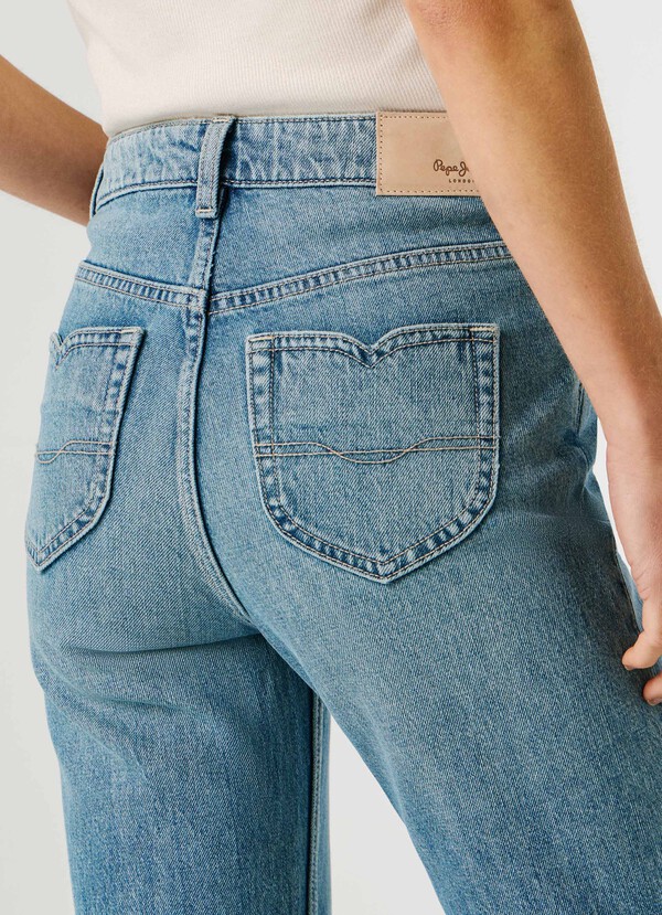 HIGH-RISE FLARE FIT JEANS - WILLA