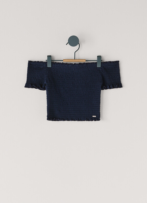 OFF-SHOULDER TOP