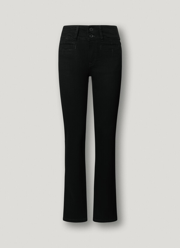 BERYL- MID-RISE STRAIGHT FIT JEANS