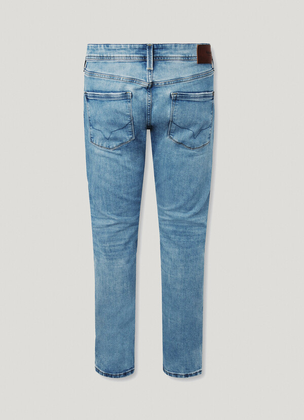 REGULAR FIT MID-RISE JEANS - STANLEY