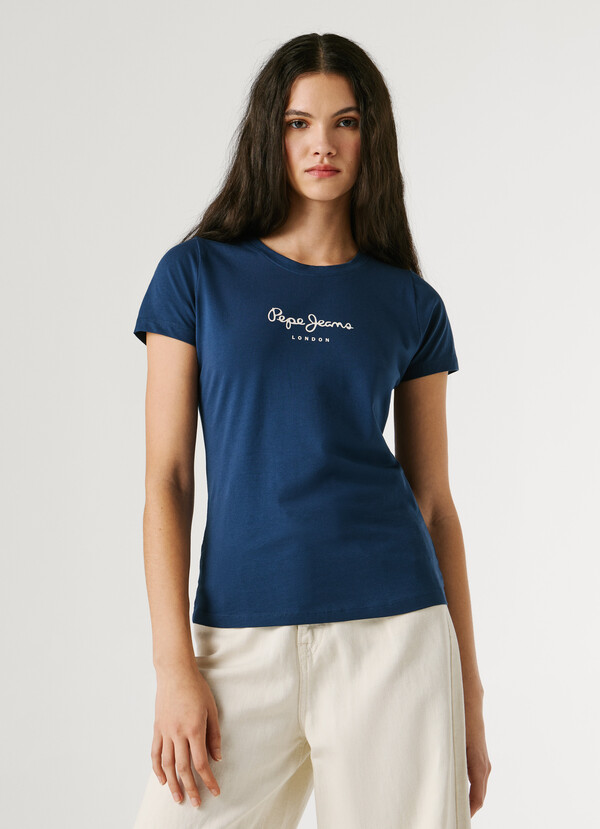 SLIM FIT LOGO PRINT T-SHIRT