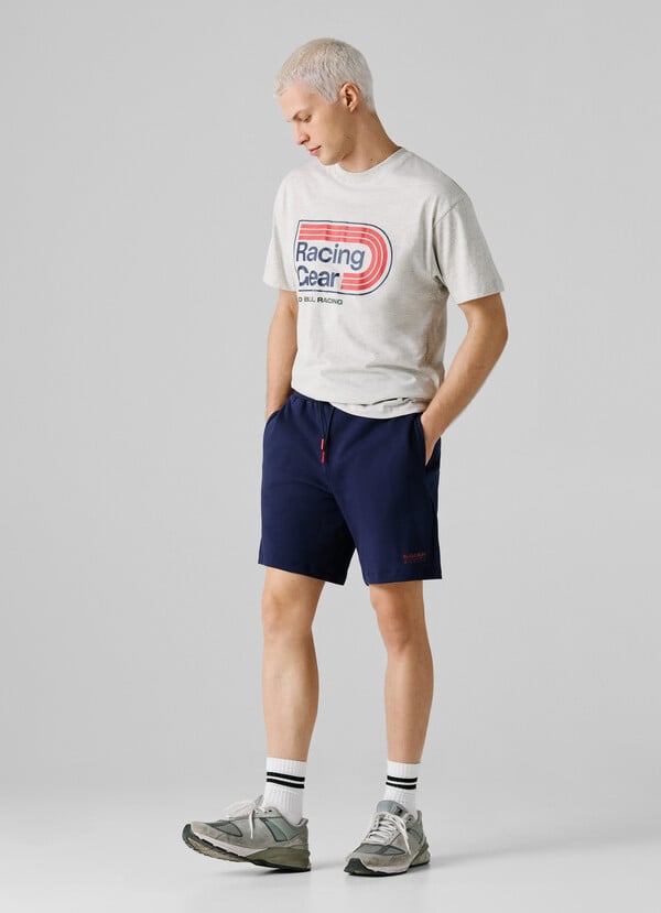 RELAXED FIT JERSEY SHORTS