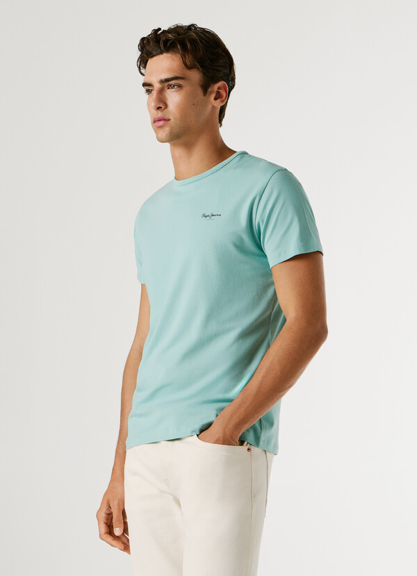 SLIM FIT LOGO PRINT T-SHIRT