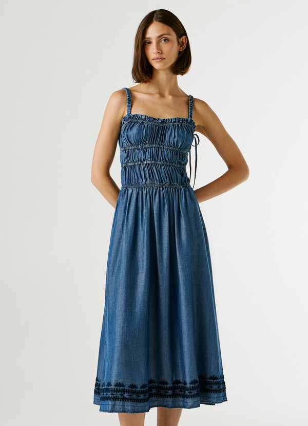 STRAP MAXI DRESS