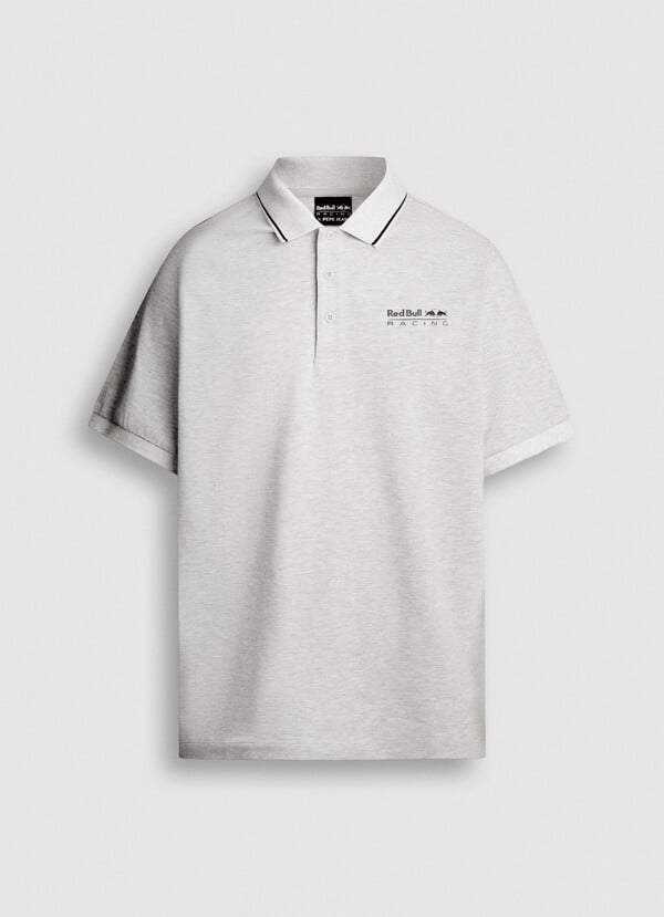 PRINTED LOGO PIQUE POLO SHIRT