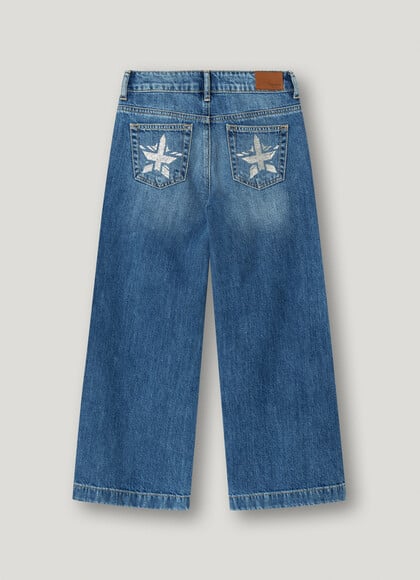 LEXY - LOW-RISE WIDE FIT JEANS