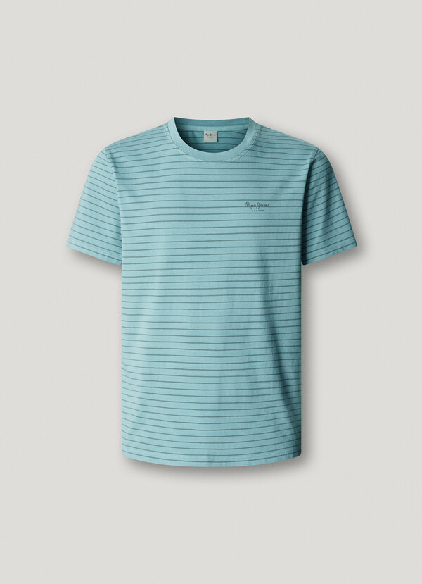 REGULAR FIT STRIPED T-SHIRT