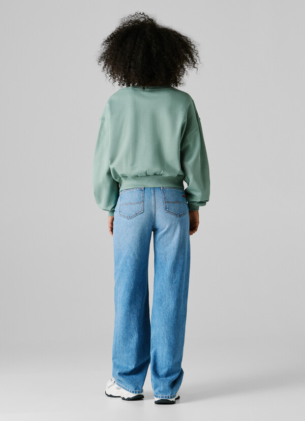 REGULAR FIT CREW NECK SWEATSHIRT