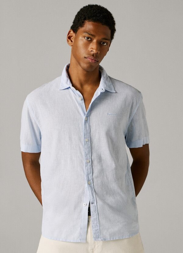 GARMENT DYED SHIRT