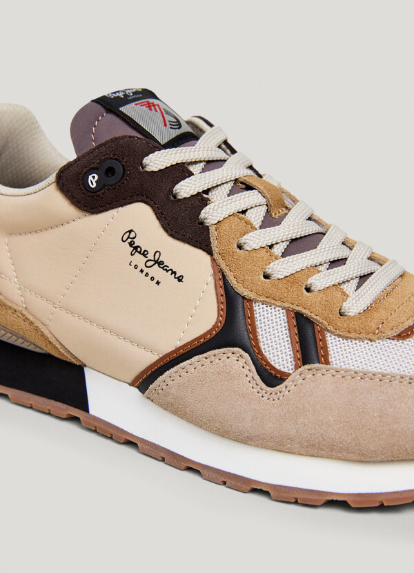 RETRO RUNNING TRAINERS - BRIT