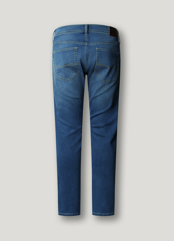 TRACK - SLIM FIT MID-RISE JEANS