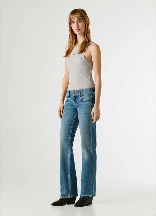 LOW-RISE STRAIGHT FIT JEANS - VENUS