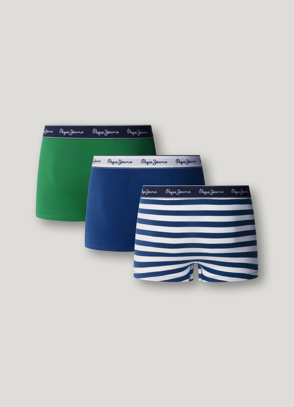3PACK STRETCH COTTON BOXERS