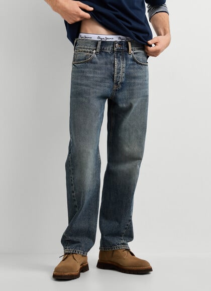 BEXLEY - RELAXED FIT MID-RISE JEANS