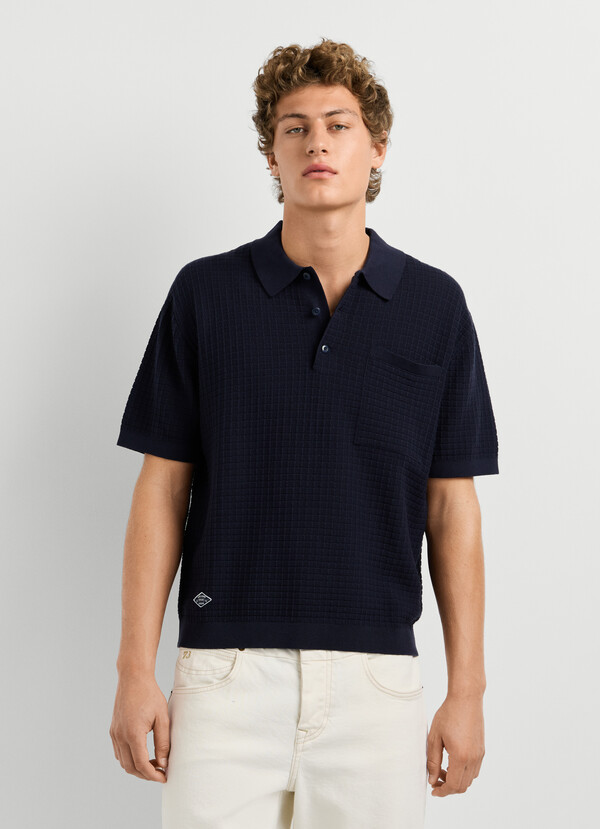 REGULAR FIT KNIT POLO