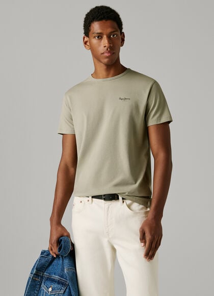 SLIM FIT LOGO PRINT T-SHIRT