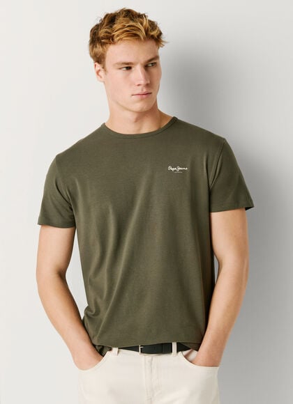 SLIM FIT LOGO PRINT T-SHIRT