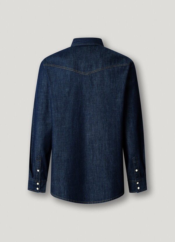 REGULAR FIT DENIM SHIRT